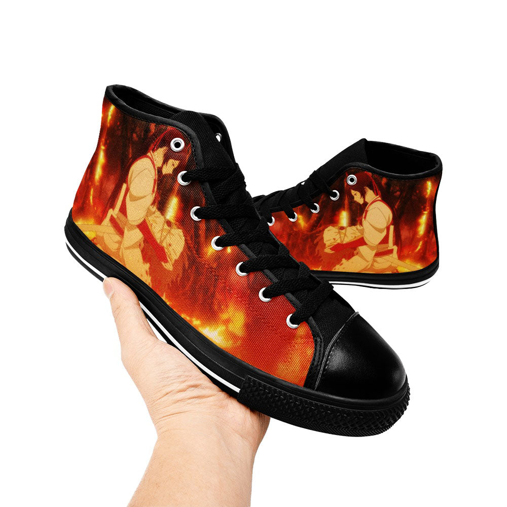 Hells Paradise Jigokuraku Custom High Top Sneakers Shoes