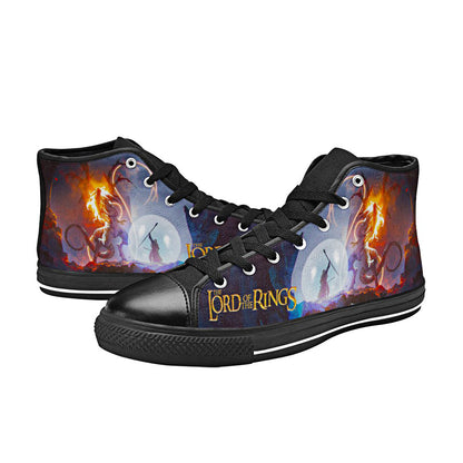 Gandalf Lord of The Rings Custom High Top Sneakers Shoes