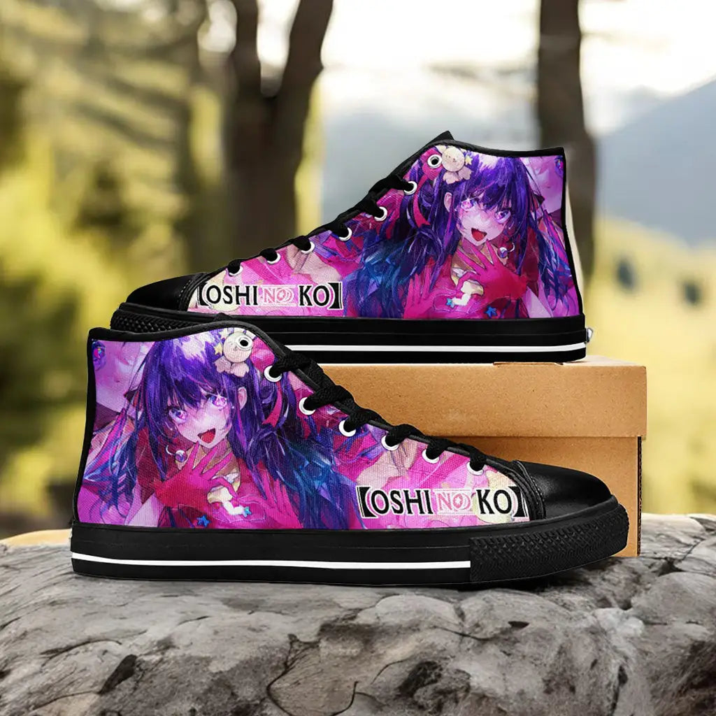 Ai Hoshino Oshi no Ko Custom High Top Sneakers Shoes