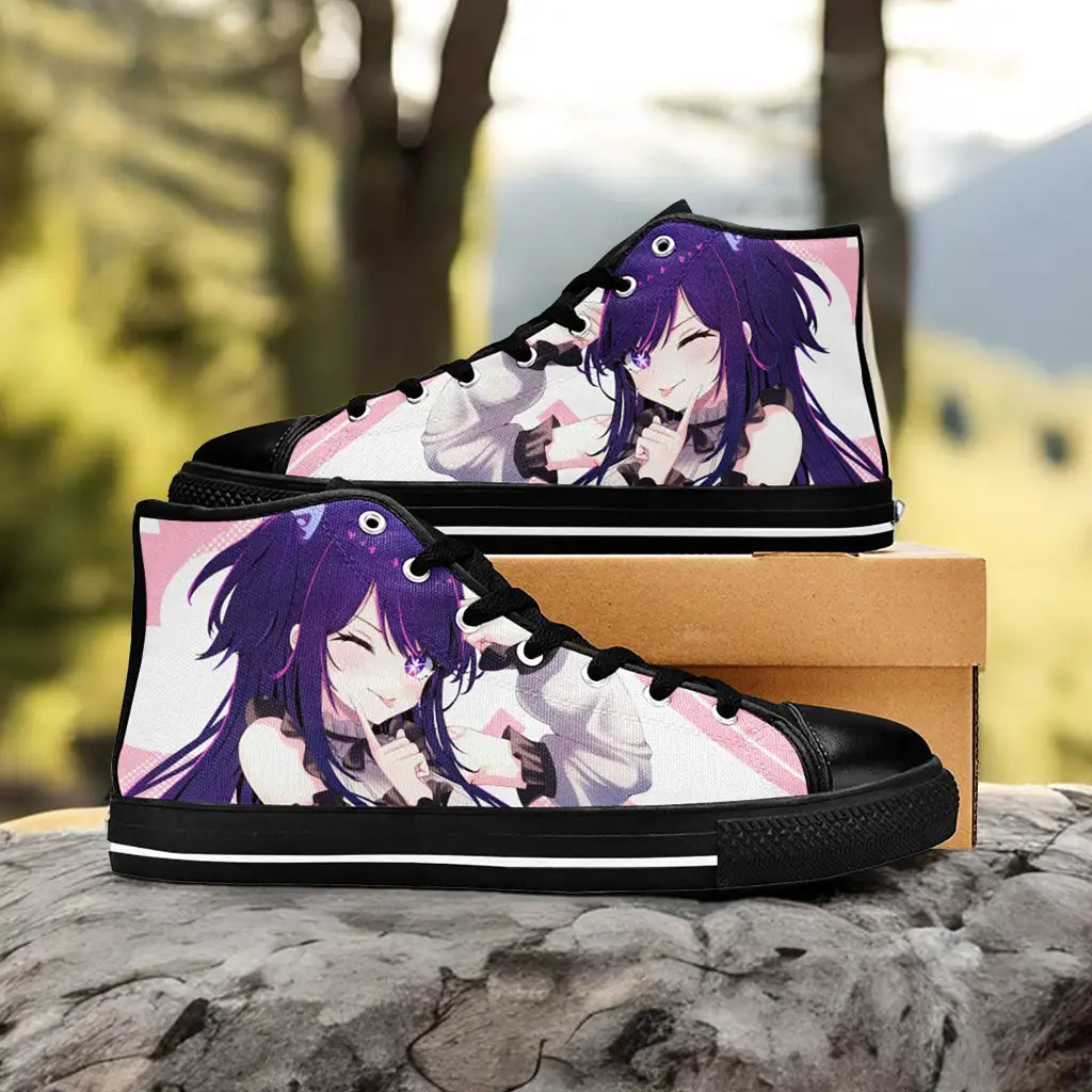 Ai Hoshino Oshi no Ko Custom High Top Sneakers Shoes