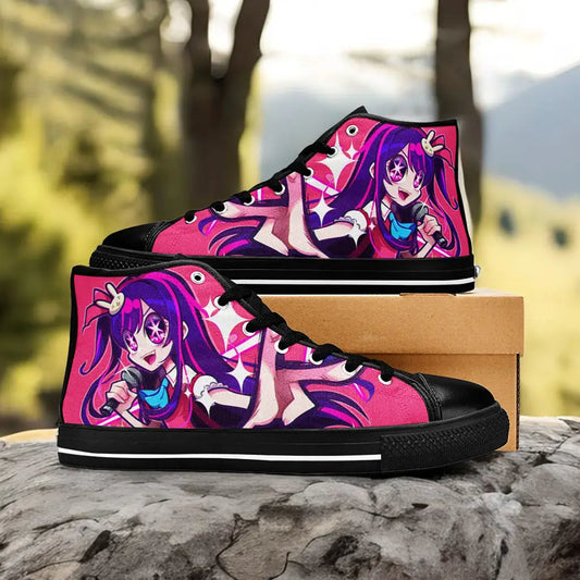 Ai Hoshino Oshi no Ko Custom High Top Sneakers Shoes