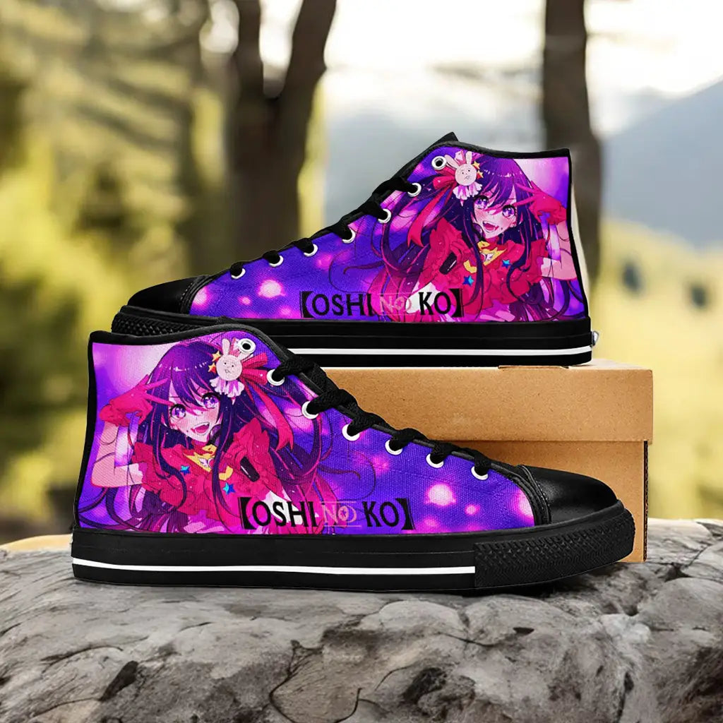 Ai Hoshino Oshi no Ko Custom High Top Sneakers Shoes