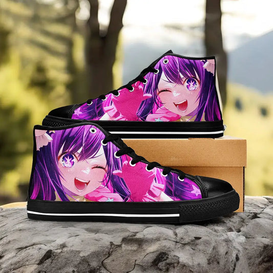 Ai Hoshino Oshi no Ko Custom High Top Sneakers Shoes