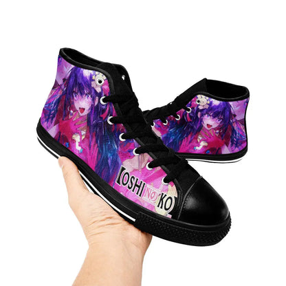 Ai Hoshino Oshi no Ko Custom High Top Sneakers Shoes