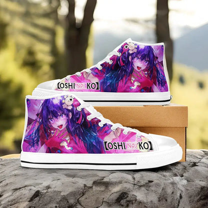 Ai Hoshino Oshi no Ko Custom High Top Sneakers Shoes