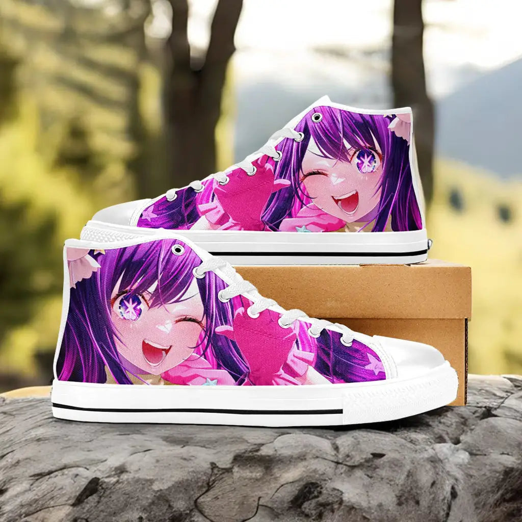 Ai Hoshino Oshi no Ko Custom High Top Sneakers Shoes