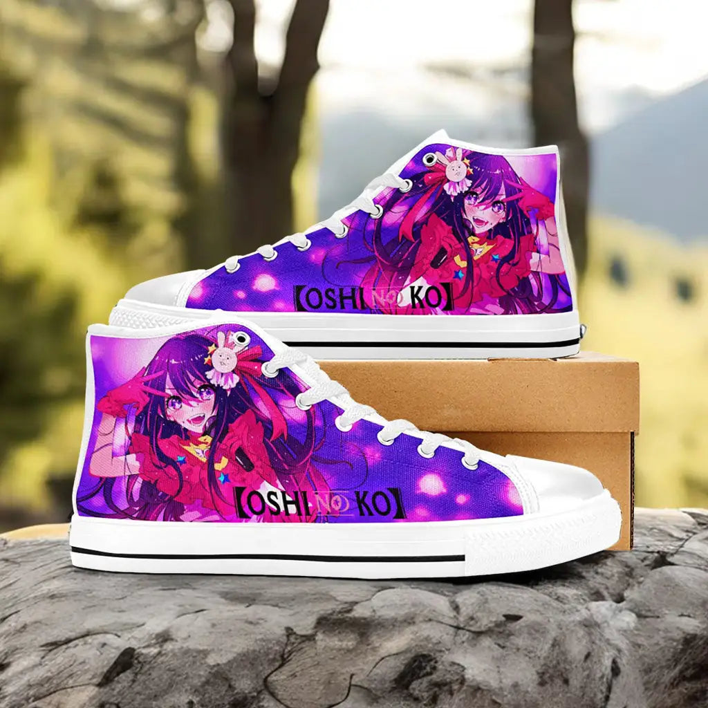 Ai Hoshino Oshi no Ko Custom High Top Sneakers Shoes