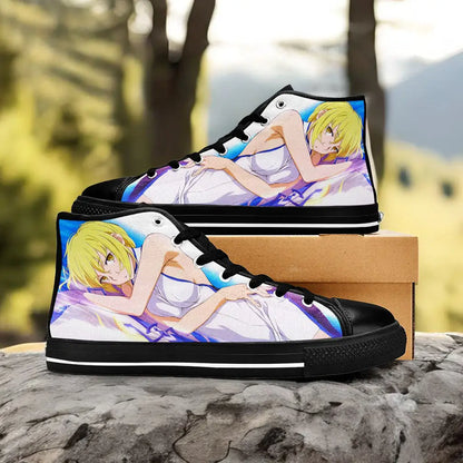 Ais Wallenstein DanMachi Custom High Top Sneakers Shoes