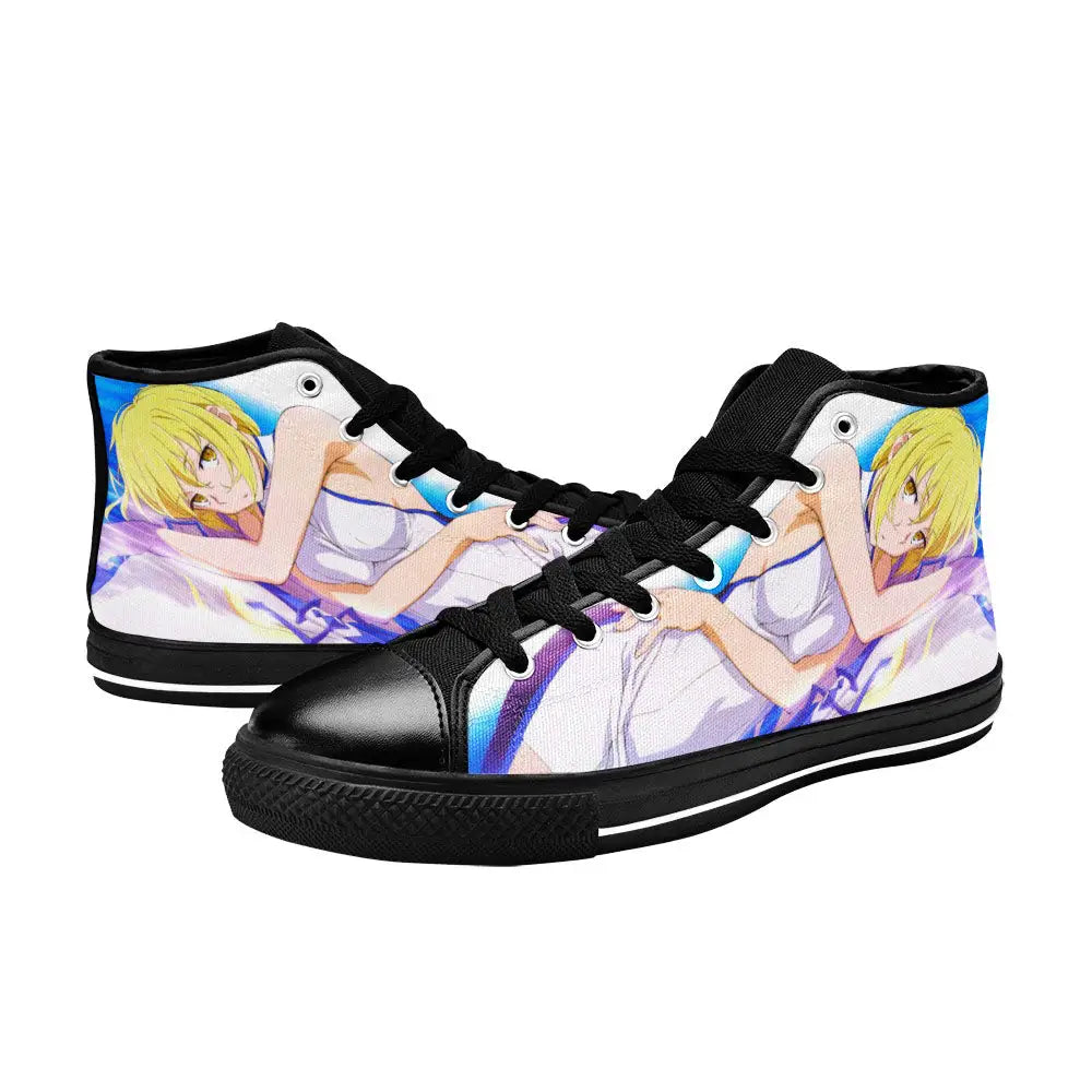 Ais Wallenstein DanMachi Custom High Top Sneakers Shoes