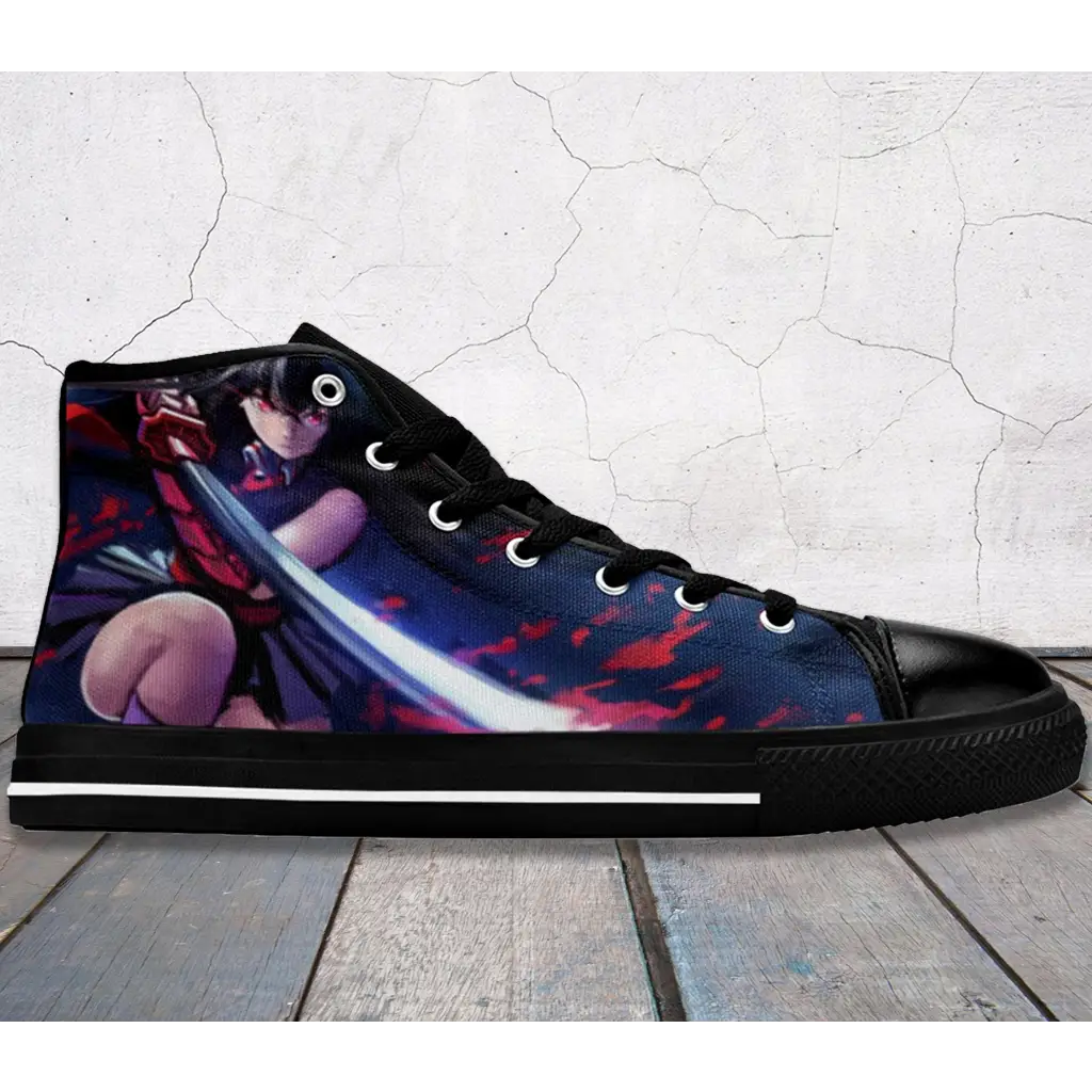 Anime Manga Akame Ga Kill Custom High Top Sneakers Shoes