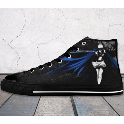 Anime Manga Akame Ga Kill Esdeath Custom High Top Sneakers Shoes