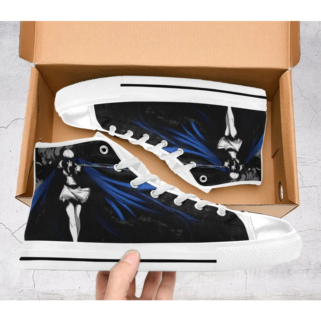 Anime Manga Akame Ga Kill Esdeath Custom High Top Sneakers Shoes