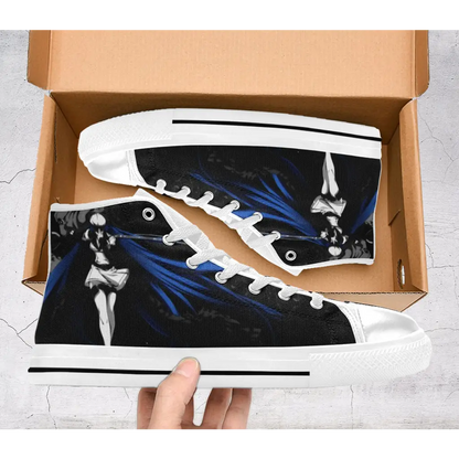 Anime Manga Akame Ga Kill Esdeath Custom High Top Sneakers Shoes