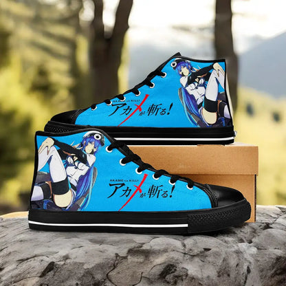 Akame ga Kill Esdeath Custom High Top Sneakers Shoes