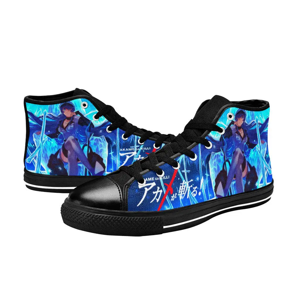 Akame ga Kill Esdeath Custom High Top Sneakers Shoes