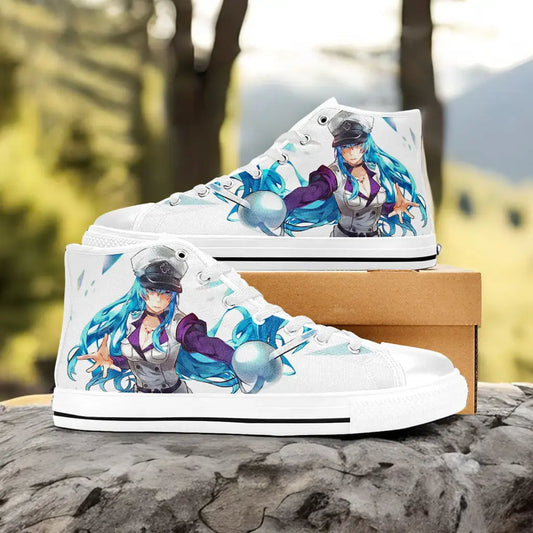 Akame ga Kill Esdeath Custom High Top Sneakers Shoes