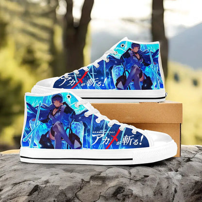 Akame ga Kill Esdeath Custom High Top Sneakers Shoes