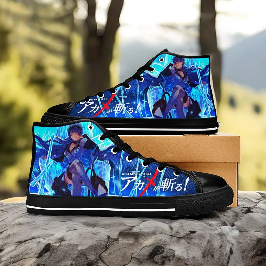 Akame ga Kill Esdeath Custom High Top Sneakers Shoes