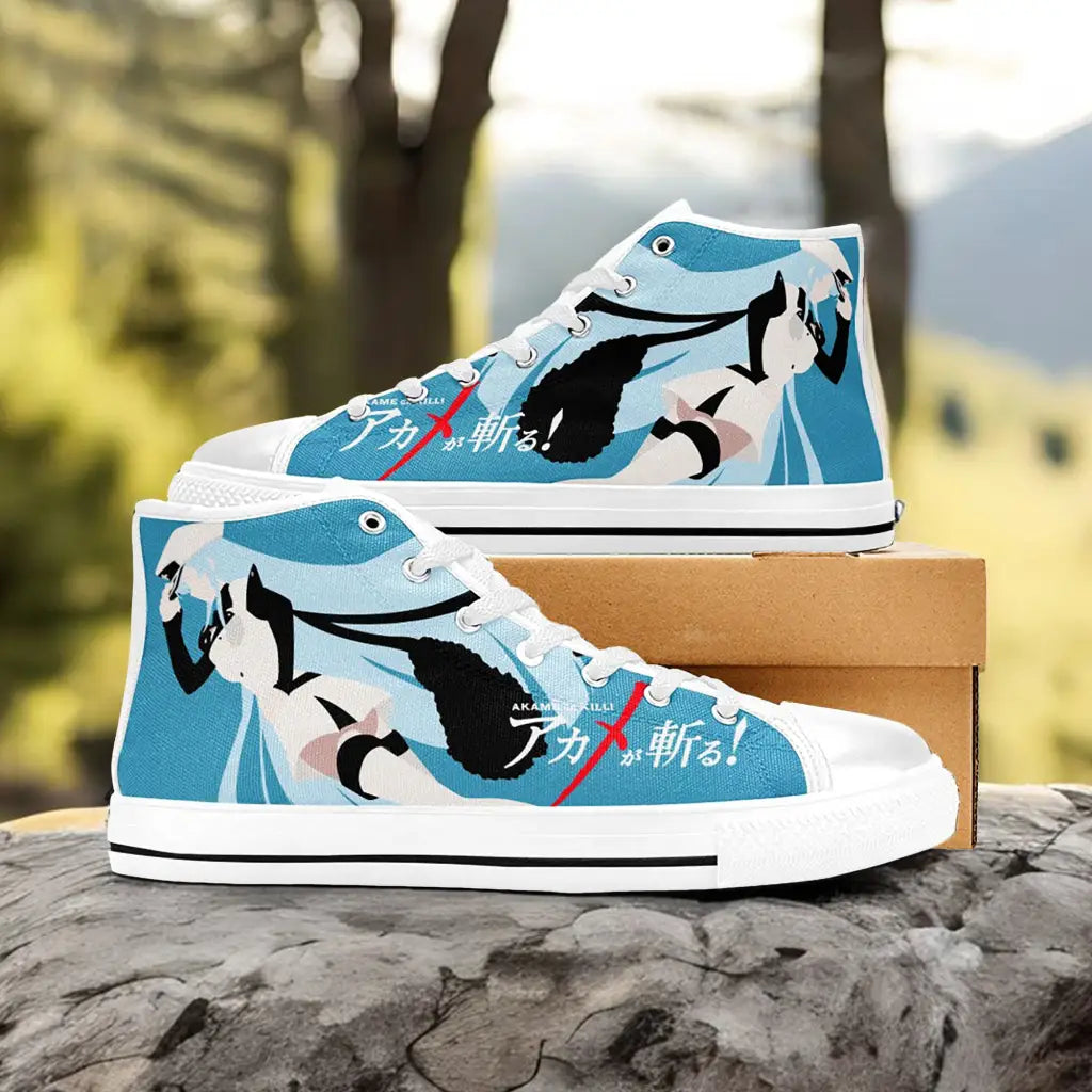 Akame ga Kill Esdeath Custom High Top Sneakers Shoes