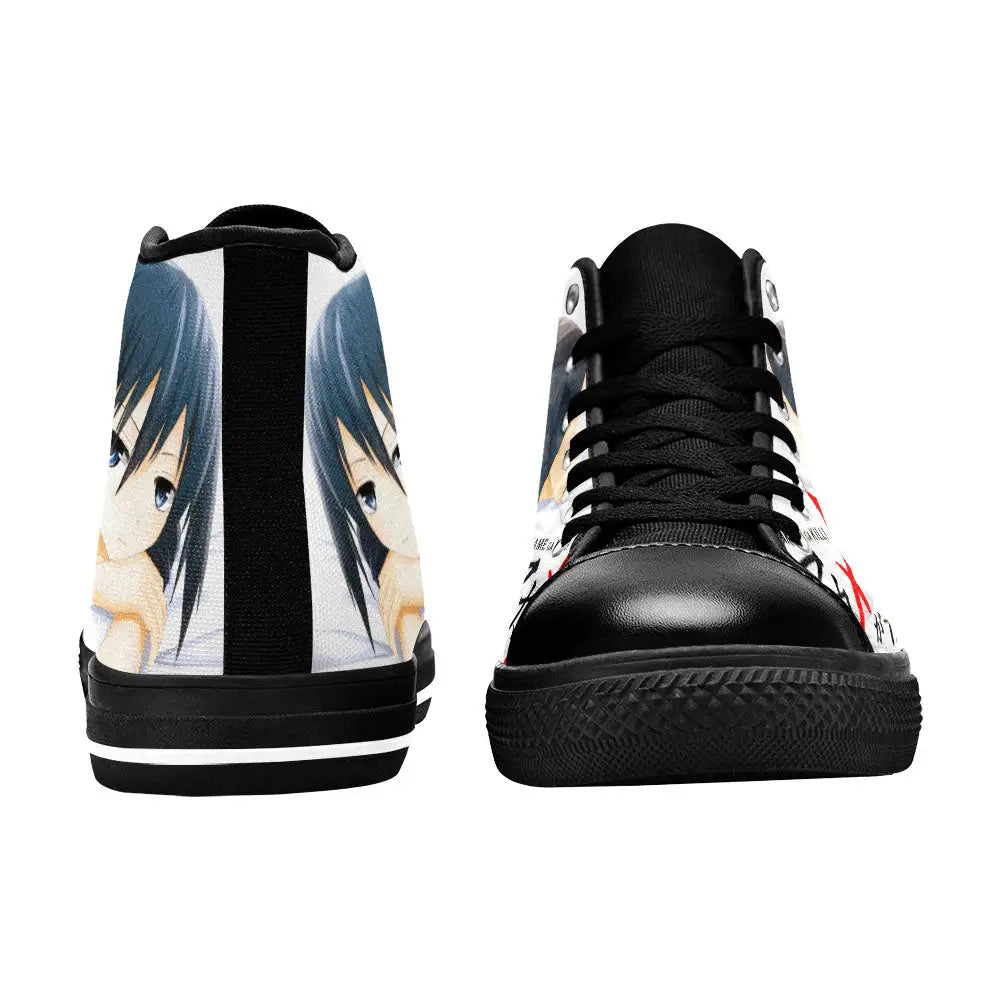 Akame ga Kill Kurome Custom High Top Sneakers Shoes