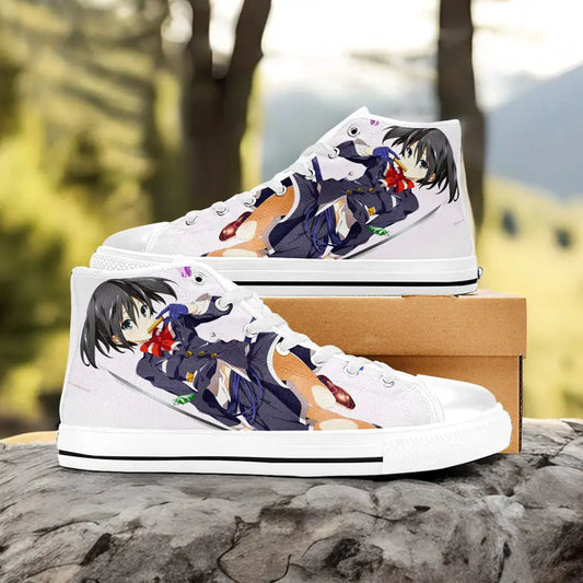 Akame ga Kill Kurome Custom High Top Sneakers Shoes