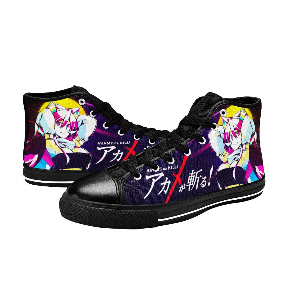 Akame ga Kill Leone Custom High Top Sneakers Shoes