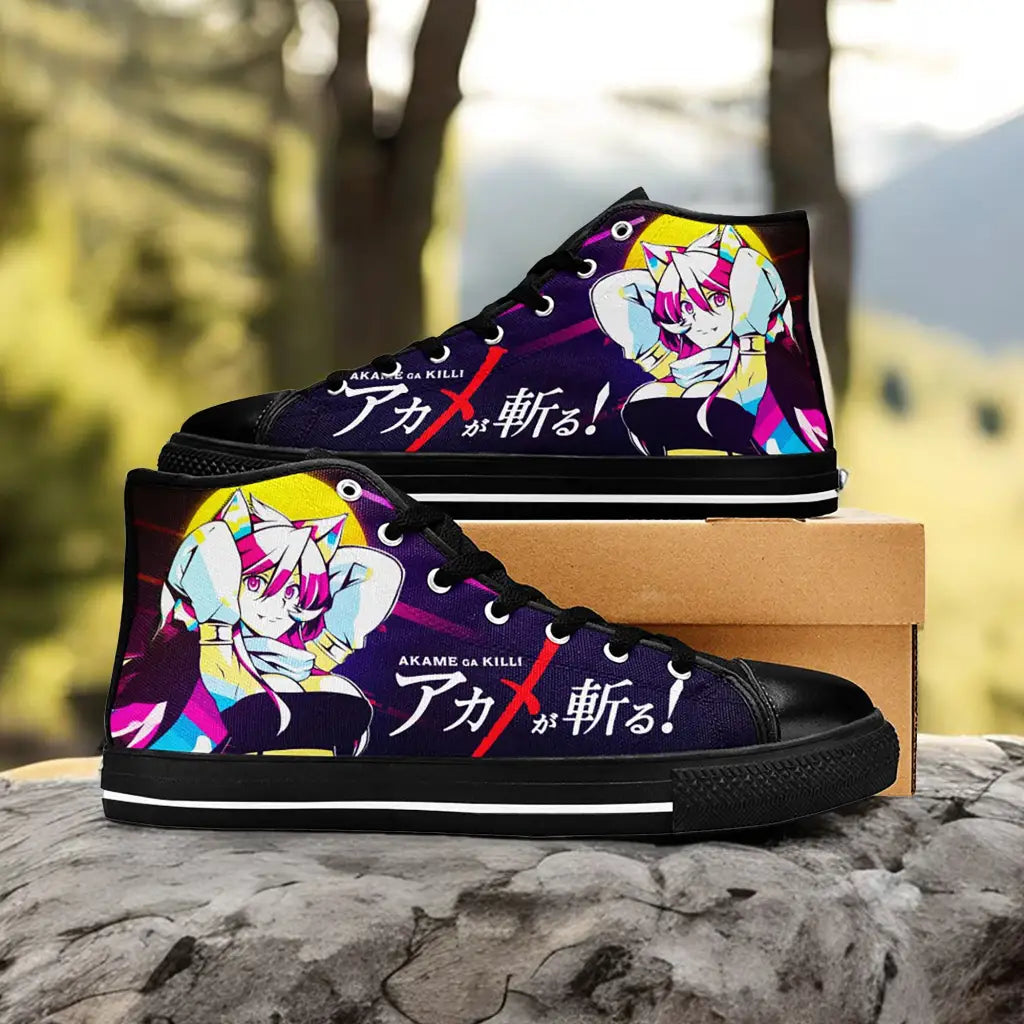 Akame ga Kill Leone Custom High Top Sneakers Shoes