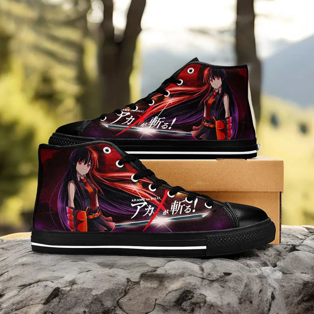 Akame ga Kill Custom High Top Sneakers Shoes