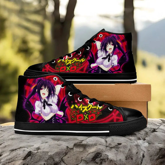 Akeno Himejima High School DxD Custom High Top Sneakers Shoes