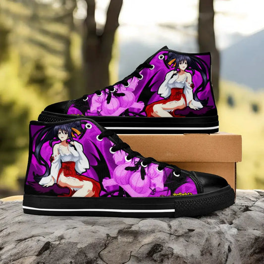 Akeno Himejima High School DxD Custom High Top Sneakers Shoes