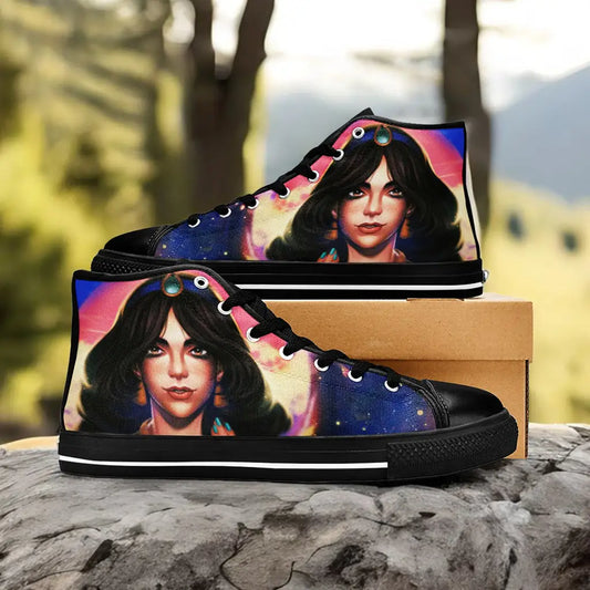 Aladdin Princess Jasmine Custom High Top Sneakers Shoes