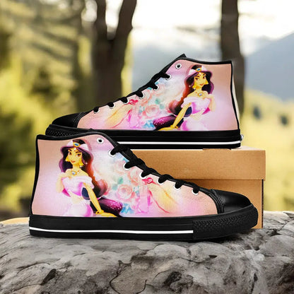 Aladdin Princess Jasmine Custom High Top Sneakers Shoes