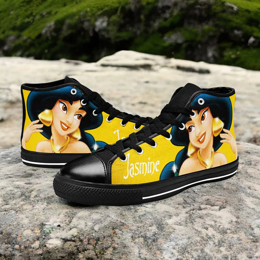 Aladdin Princess Jasmine Custom High Top Sneakers Shoes