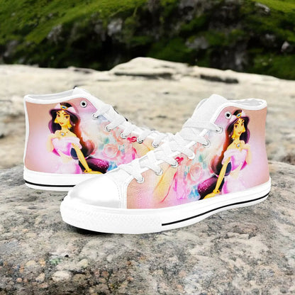 Aladdin Princess Jasmine Custom High Top Sneakers Shoes