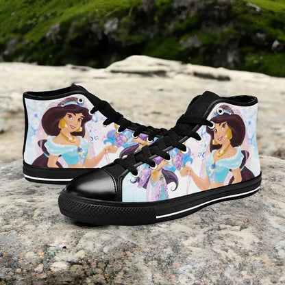 Aladdin Princess Jasmine Custom High Top Sneakers Shoes