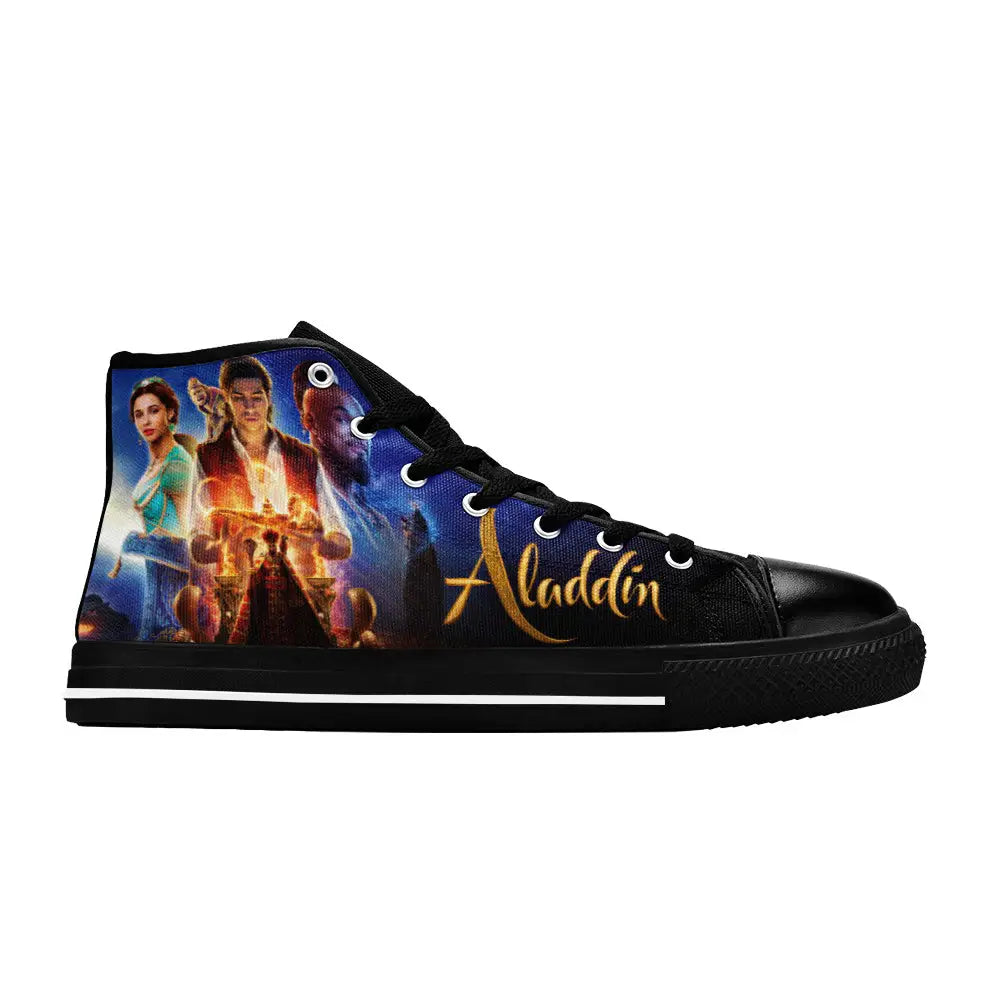 Aladdin Princess Jasmine Custom High Top Sneakers Shoes