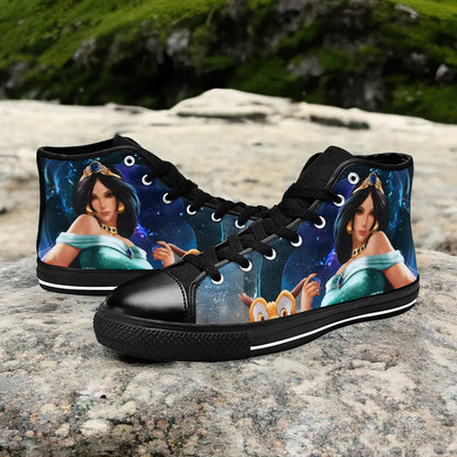 Aladdin Princess Jasmine Custom High Top Sneakers Shoes