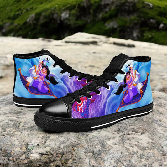 Aladdin Princess Jasmine Custom High Top Sneakers Shoes