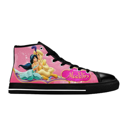 Aladdin Princess Jasmine Custom High Top Sneakers Shoes