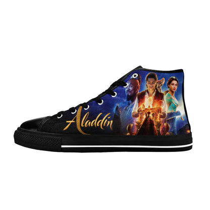 Aladdin Princess Jasmine Custom High Top Sneakers Shoes