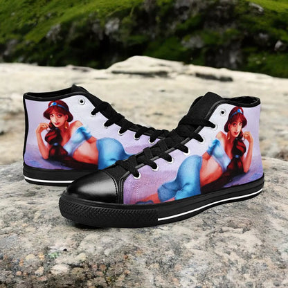 Aladdin Princess Jasmine Custom High Top Sneakers Shoes