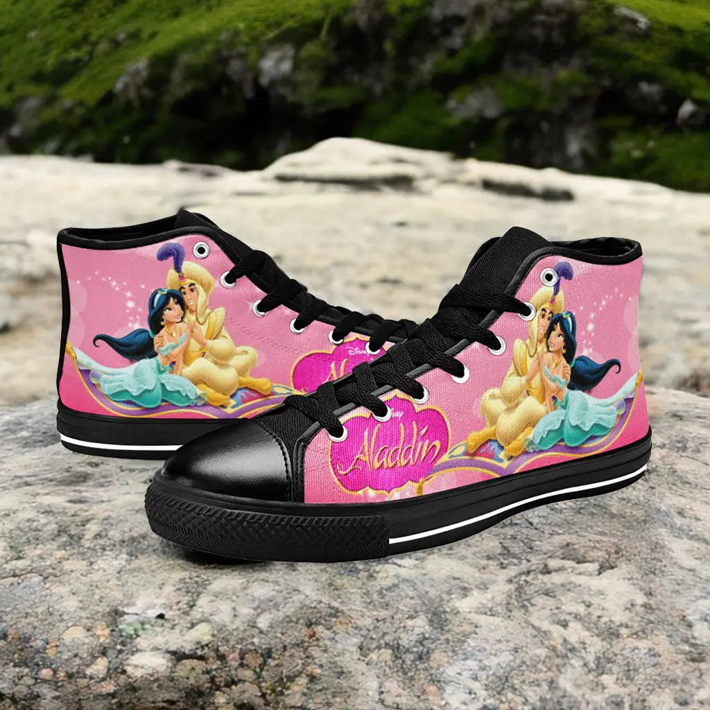 Aladdin Princess Jasmine Custom High Top Sneakers Shoes