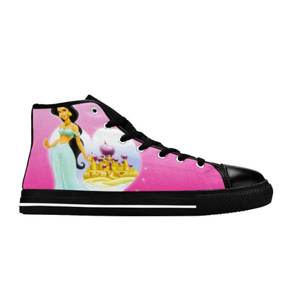 Aladdin Princess Jasmine Custom High Top Sneakers Shoes