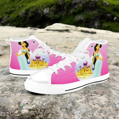 Aladdin Princess Jasmine Custom High Top Sneakers Shoes