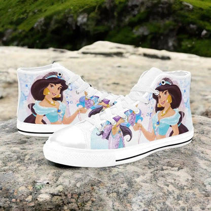 Aladdin Princess Jasmine Custom High Top Sneakers Shoes