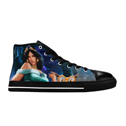 Aladdin Princess Jasmine Custom High Top Sneakers Shoes