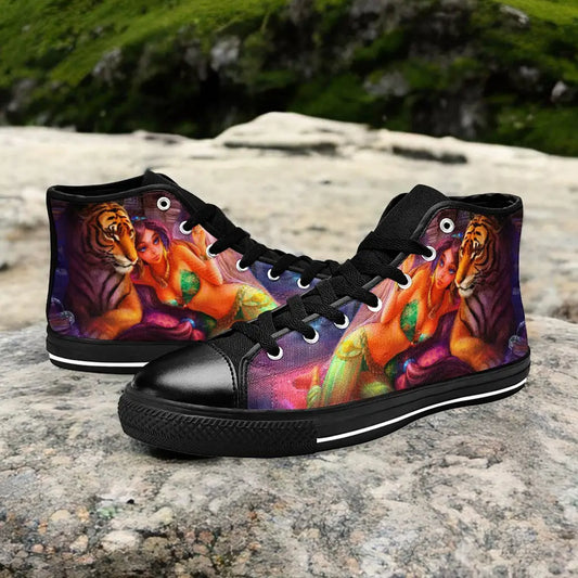 Aladdin Princess Jasmine Custom High Top Sneakers Shoes