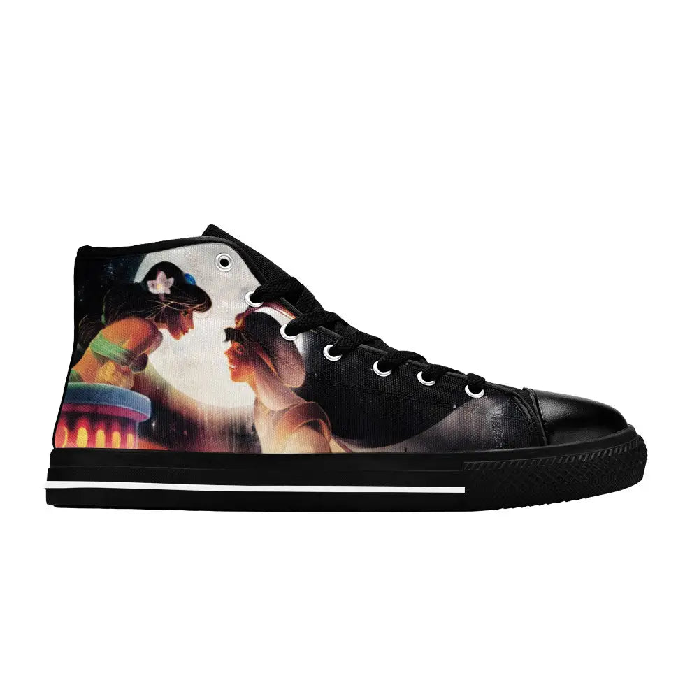 Aladdin Princess Jasmine Custom High Top Sneakers Shoes