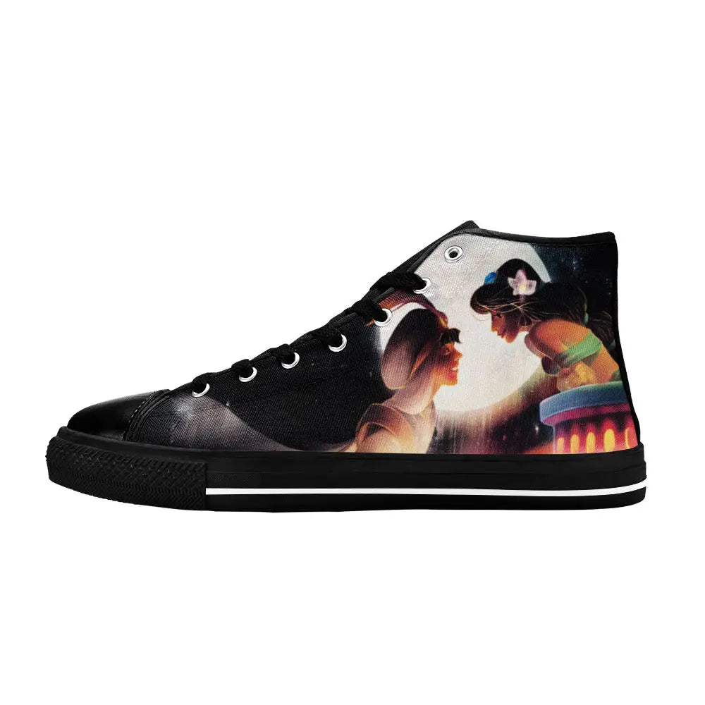 Aladdin Princess Jasmine Custom High Top Sneakers Shoes