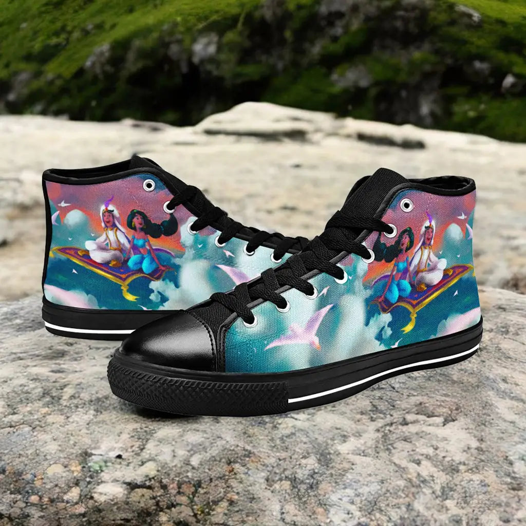 Aladdin Princess Jasmine Custom High Top Sneakers Shoes